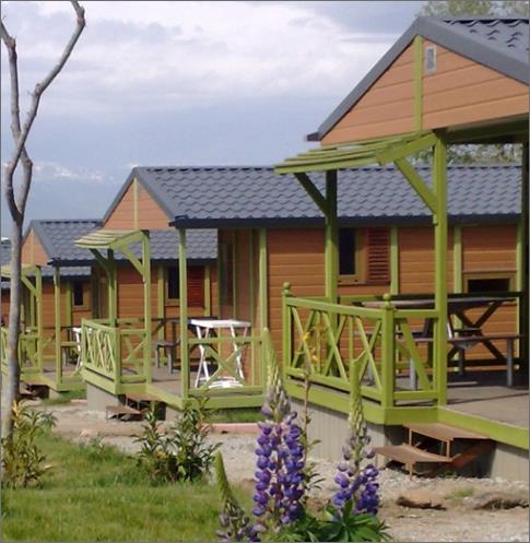 Chalet rentals at the 3-star Ilisa campsite near Font-Romeu in summer